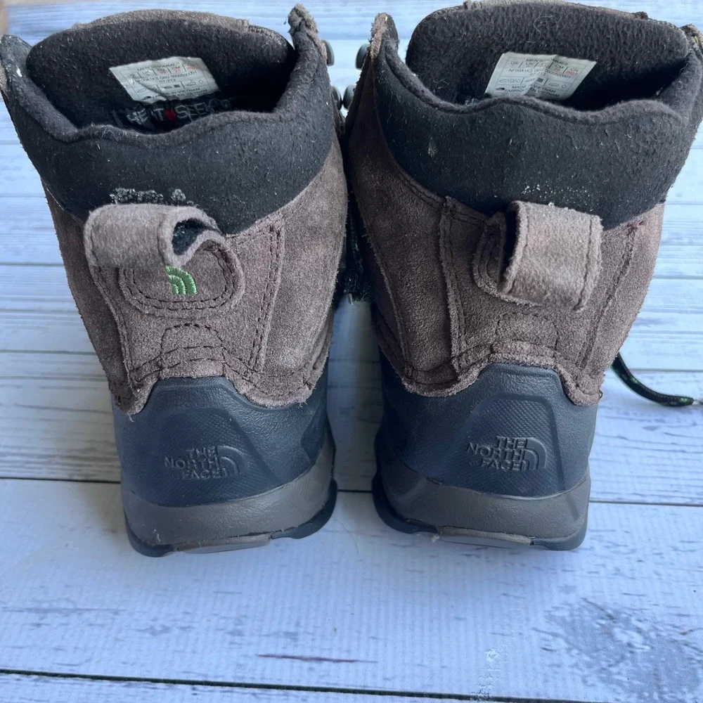The North Face Chilkat Mens Brown Waterproof Insulated Boots US7 Hiking Utility